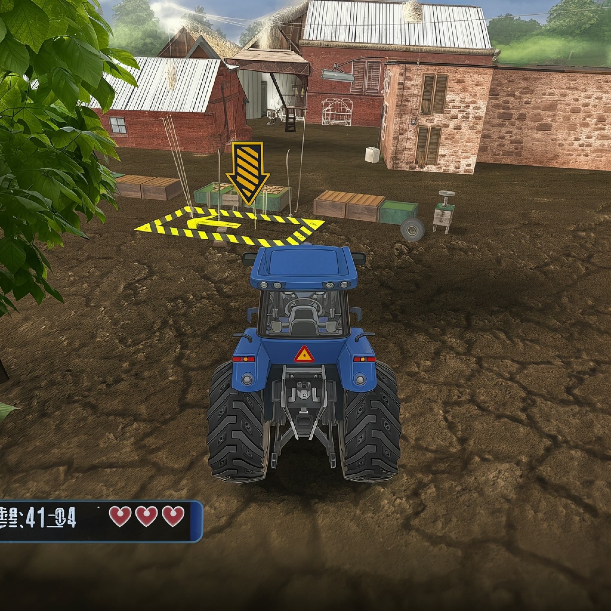 Farm Tractor Driver 3D Parking