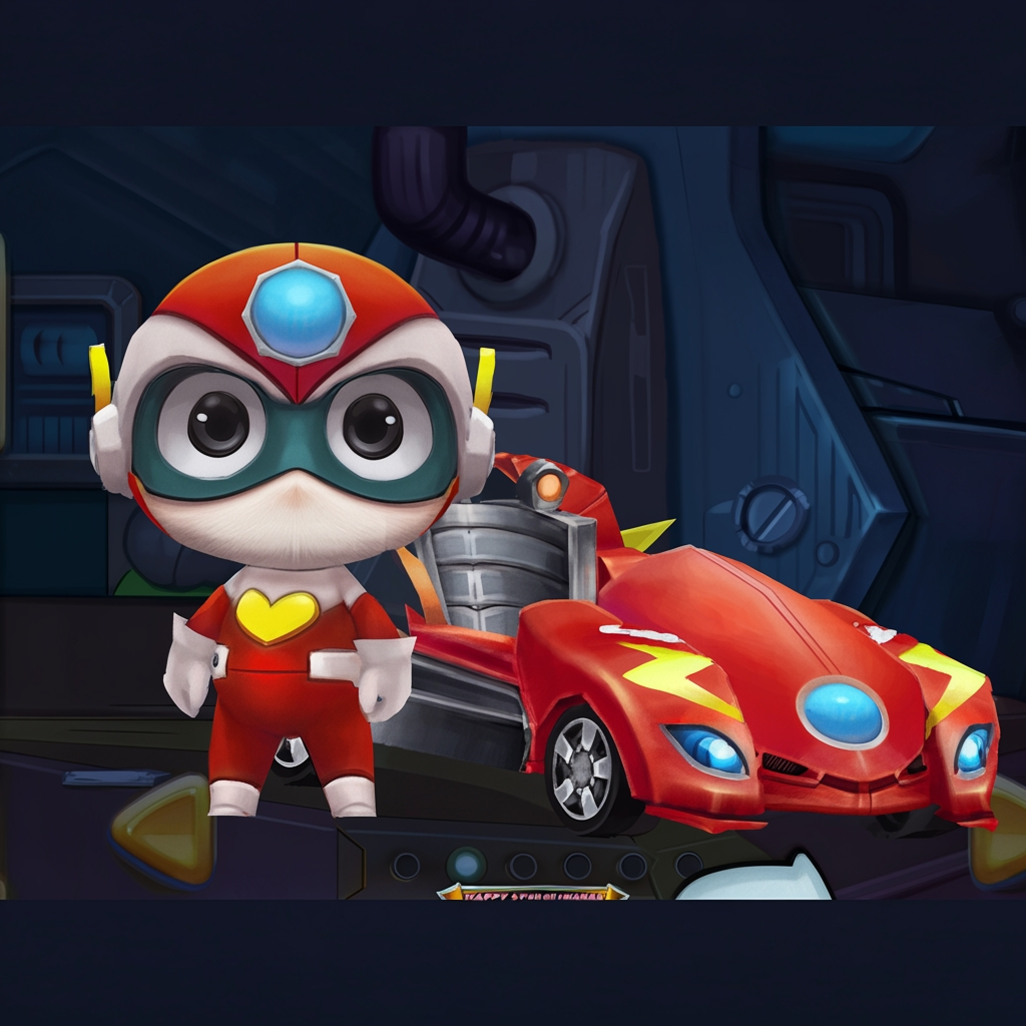 Happy Superman Racing