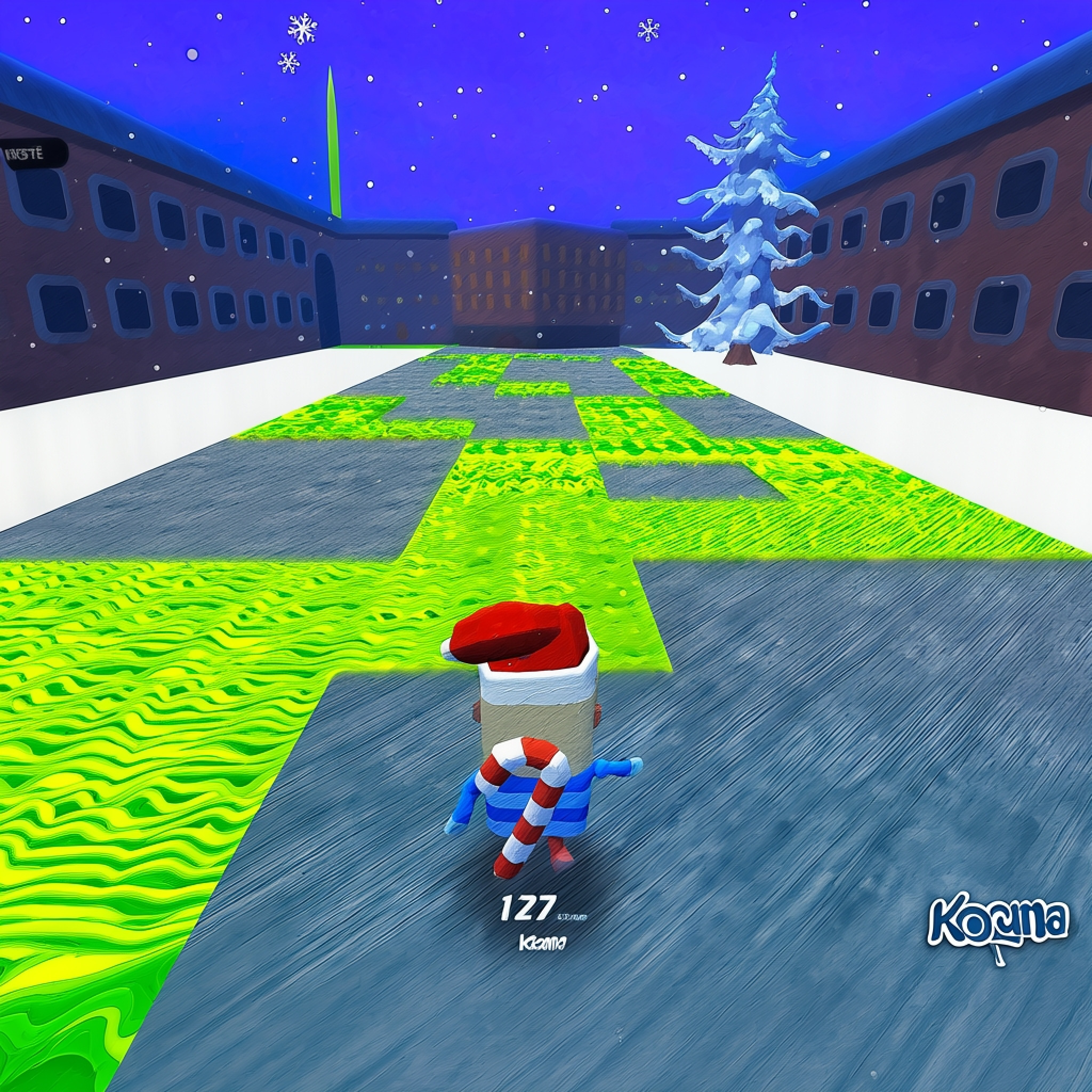 Kogama: Speedrun in the North Pole