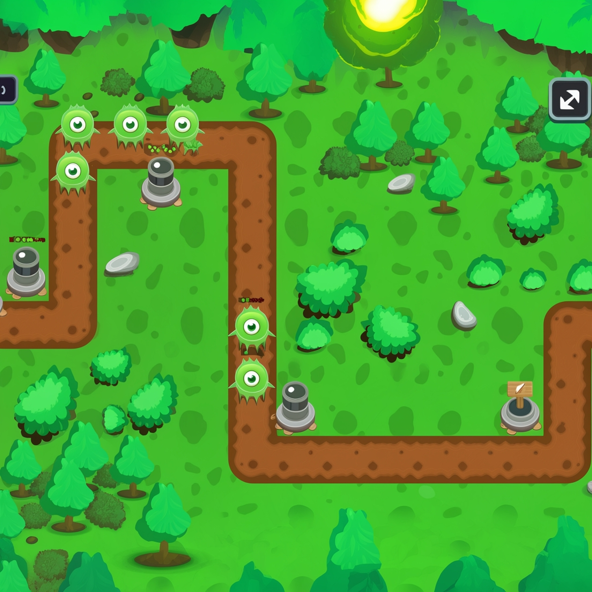 Monster Rush Tower Defense