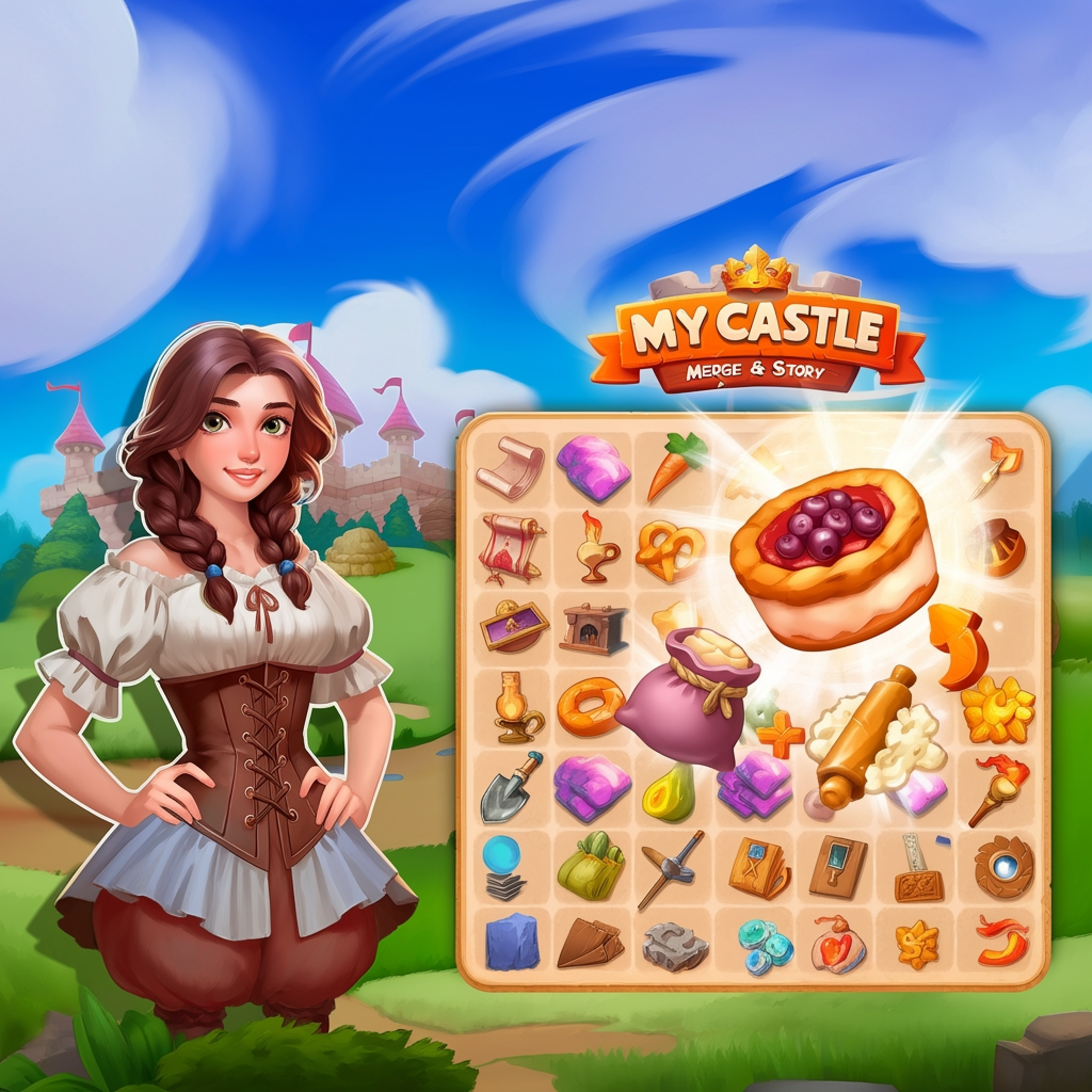 My Castle: Merge & Story
