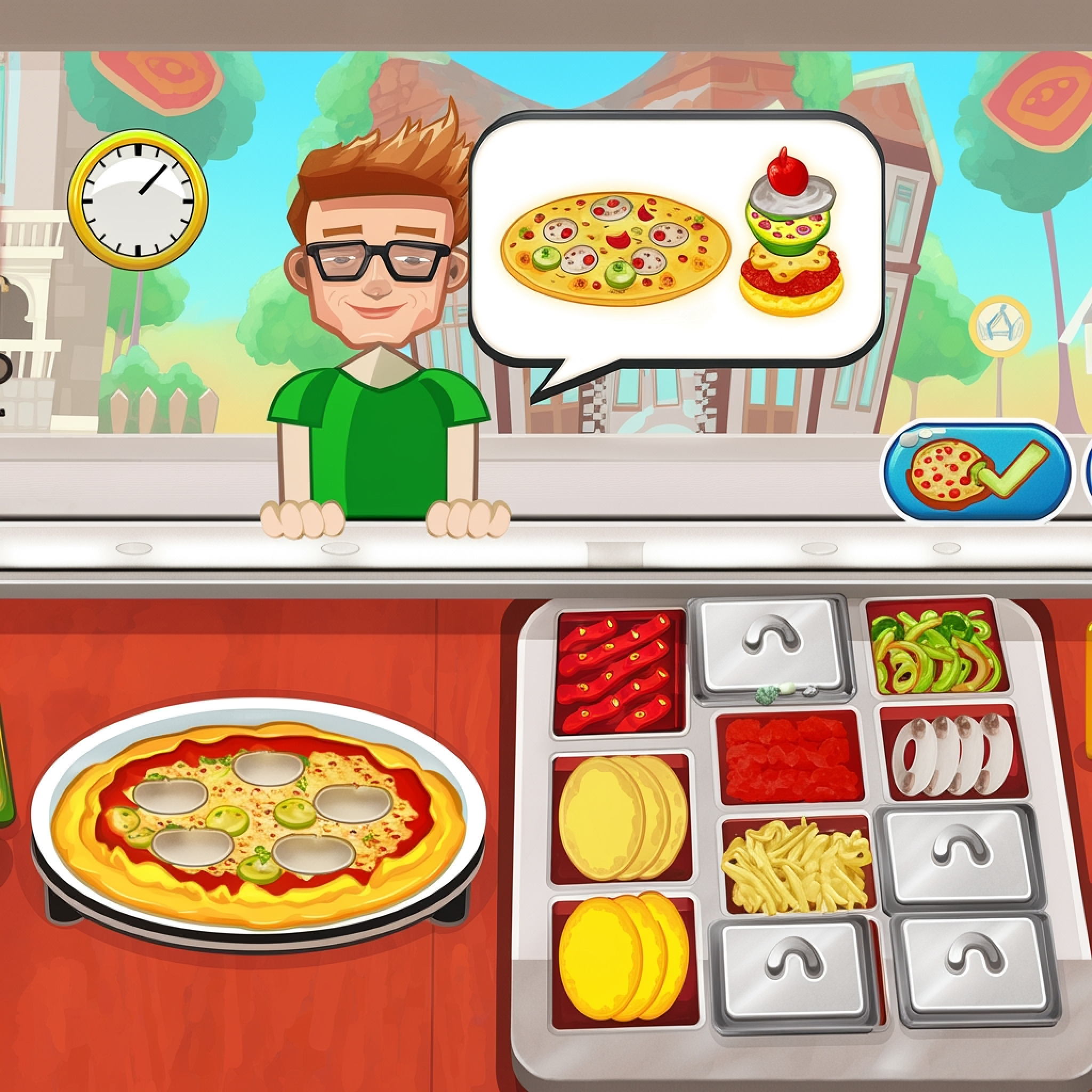 Bake Time Pizzas