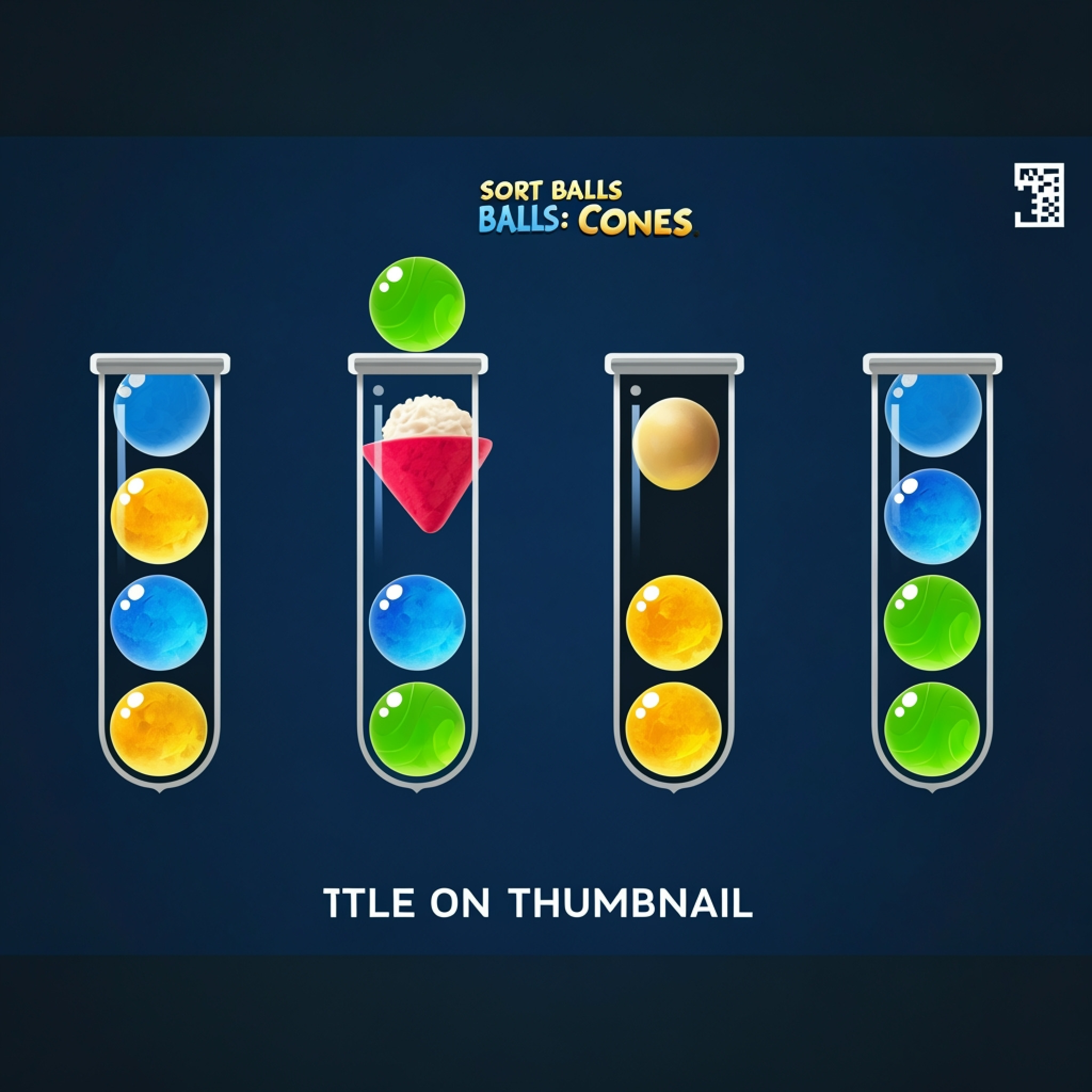 Sort Balls: Cones